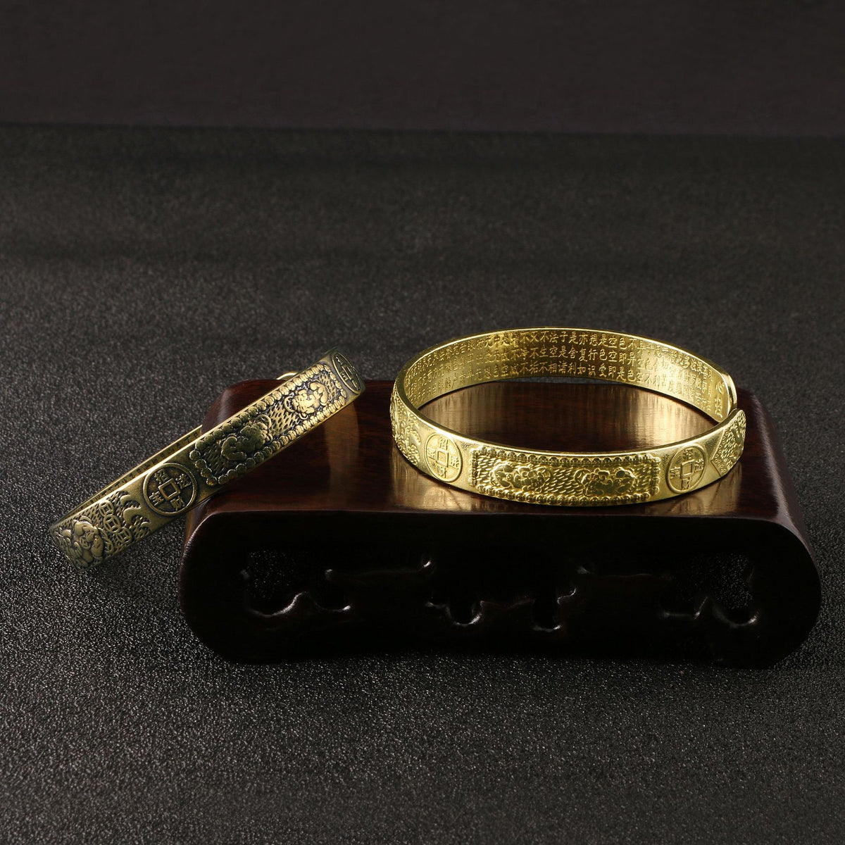 Brass Pixiu Bracelet | Adjustable Chinese Feng Shui Jewelry