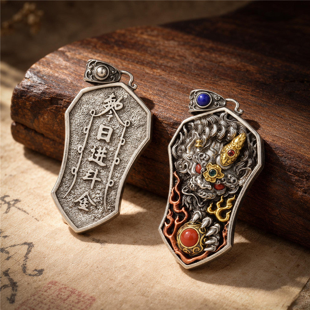 Pixiu Pendant Necklace – Chinese Feng Shui Wealth Charm