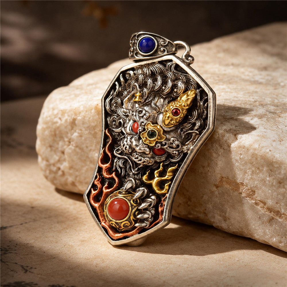 Pixiu Pendant Necklace – Chinese Feng Shui Wealth Charm
