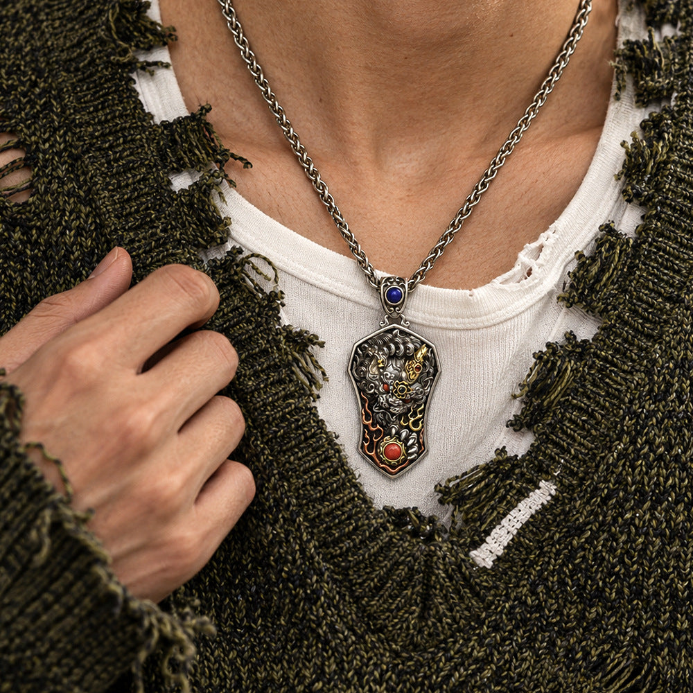 Pixiu Pendant Necklace – Chinese Feng Shui Wealth Charm