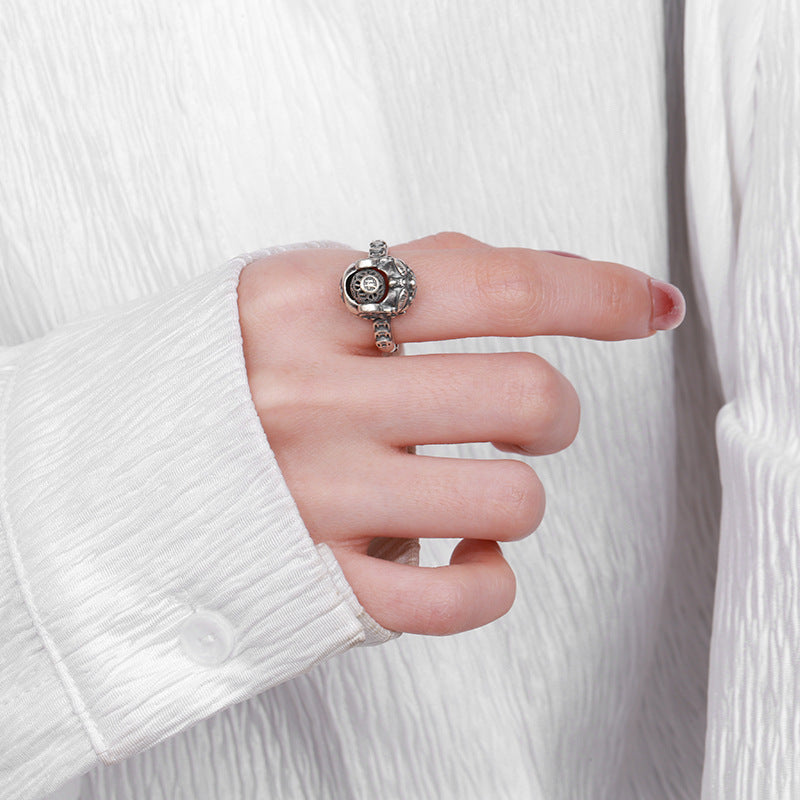 925 Sterling Silver Pixiu Ring | Chinese Good Luck Ring
