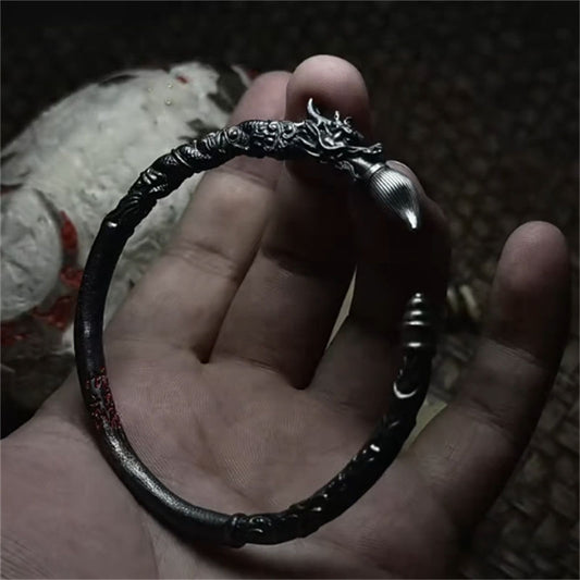 Vintage Chinese Wenchang Pen Cuff Bracelet