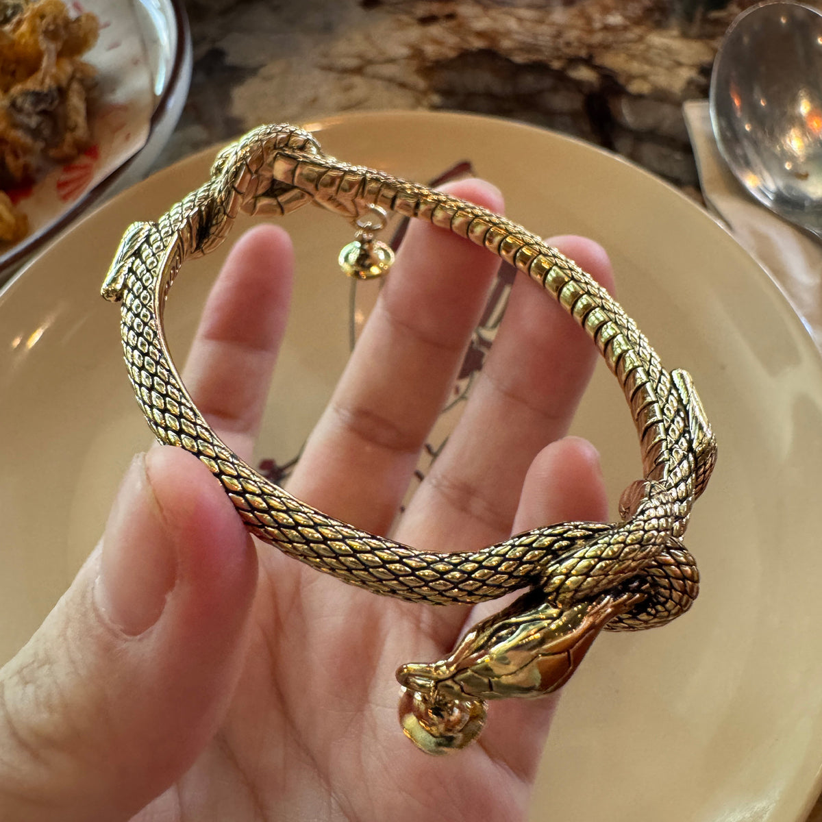 Year of the Snake Bangle | Chinese Zodiac Bracelet