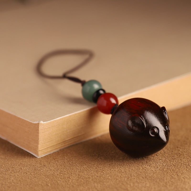 Chinese Zodiac Rat Keychain | Rosewood Lucky Charm