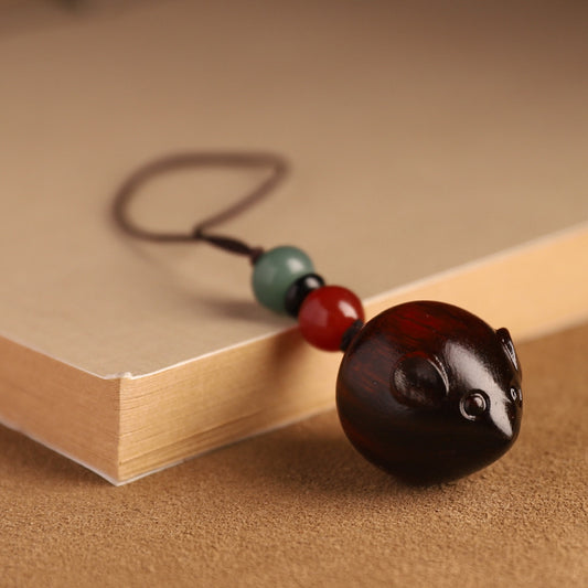 Chinese Zodiac Rat Keychain | Rosewood Lucky Charm