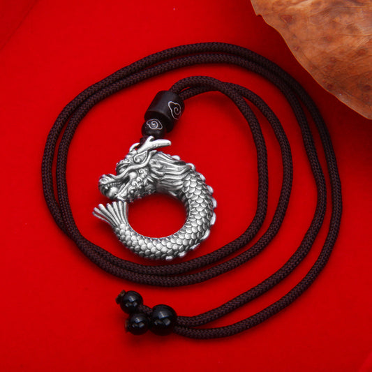 Zodiac Dragon Peace Buckle Pendant
