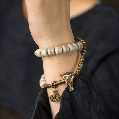Chinese Zodiac Ox Bracelet – Bull Head Cuff