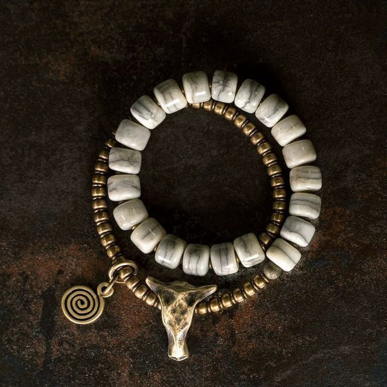 Chinese Zodiac Ox Bracelet – Bull Head Cuff