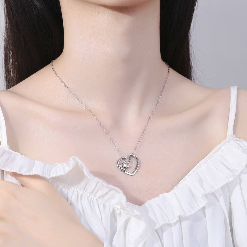 Chinese Zodiac Pig Necklace | 925 Sterling Silver Lucky Pig Pendant