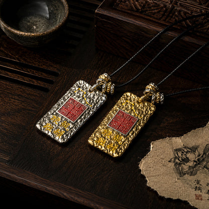 Taoist Five Thunders Pendant Necklace