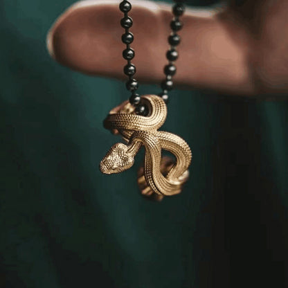 Gold Snake Ring | Vintage Serpent Statement Ring