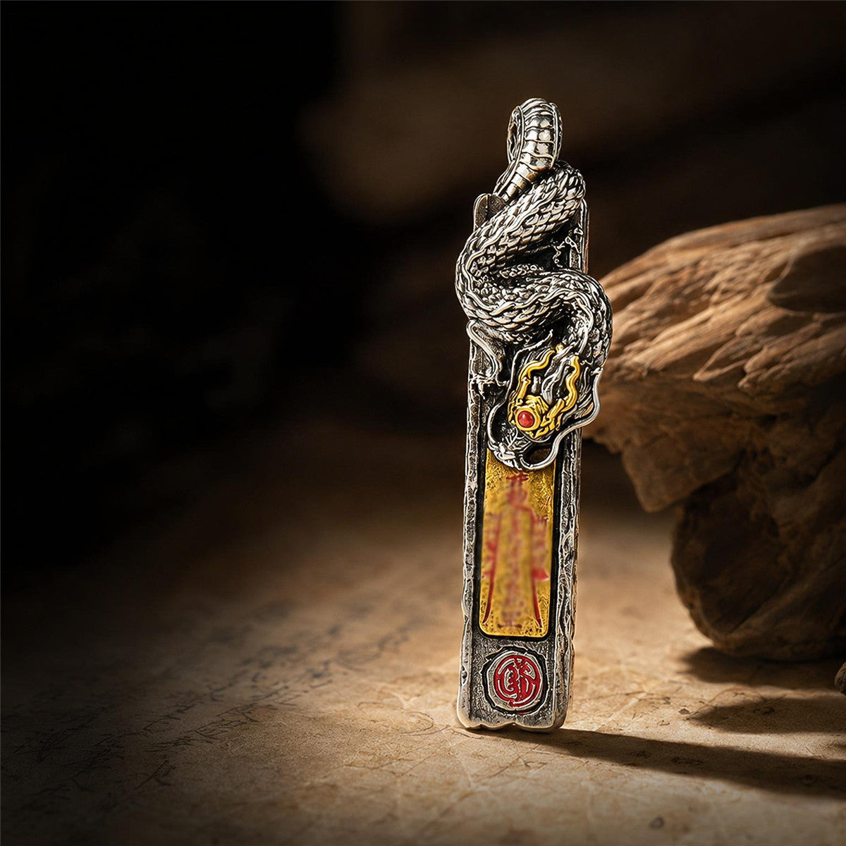 Guan Yu Talisman Pendant Necklace