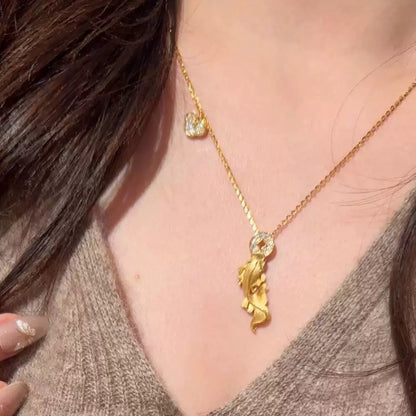 Koi Fish Pendant Necklace | Good Luck & Abundance Jewelry