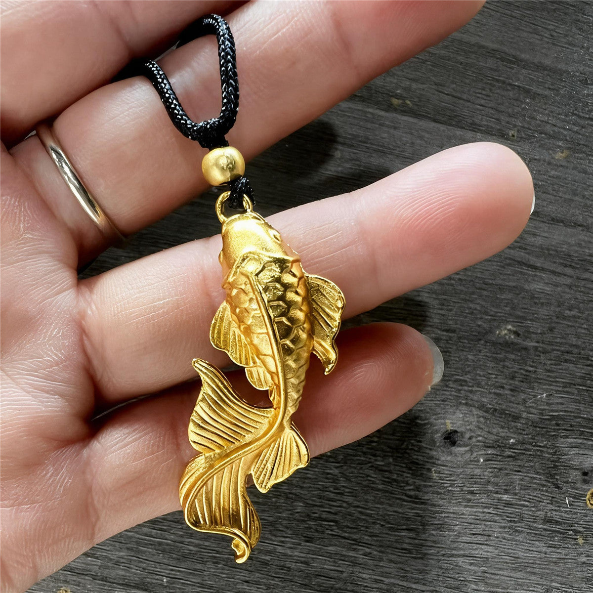 Koi Fish Pendant Necklace | Chinese Lucky Charm