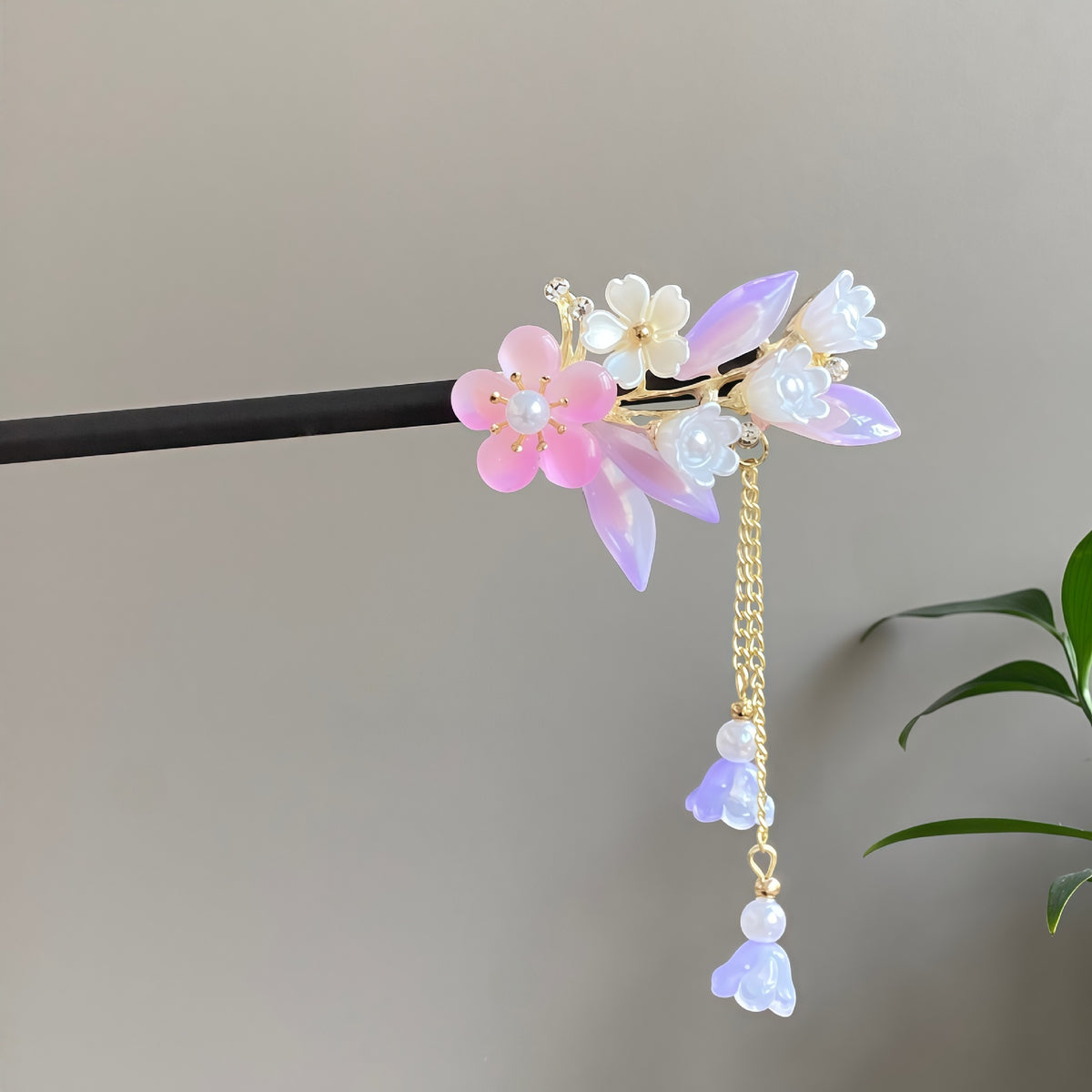 Lily of the Valley Hair Stick - Floral Chinese Hairpin