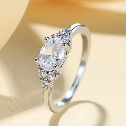 Peridot Green CZ Ring | Rose Gold Minimalist Ring for Men & Women