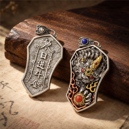 Pixiu Pendant Necklace – Chinese Feng Shui Wealth Charm