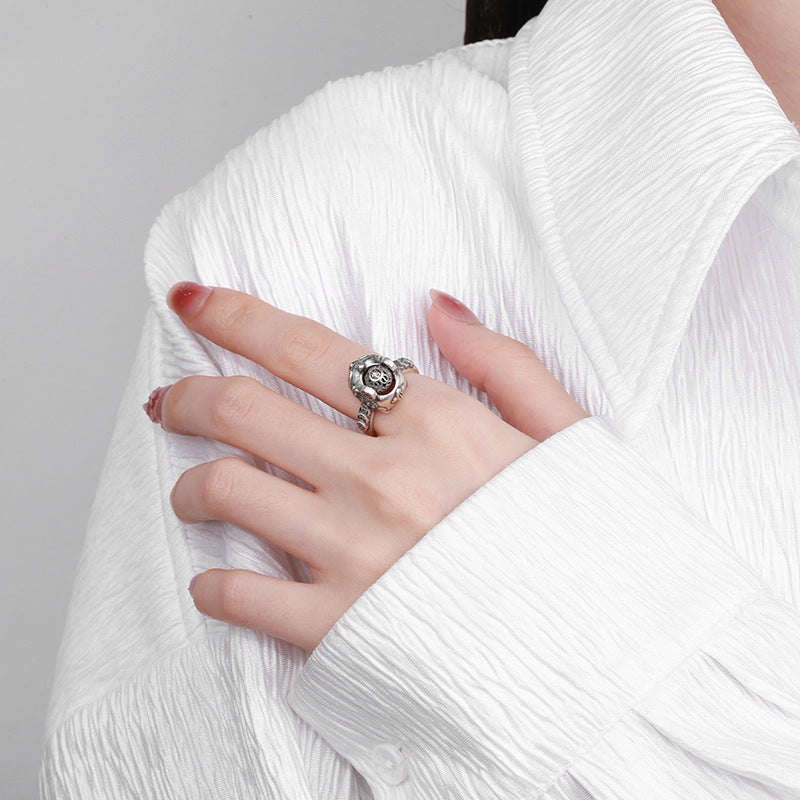 925 Sterling Silver Pixiu Ring | Chinese Good Luck Ring