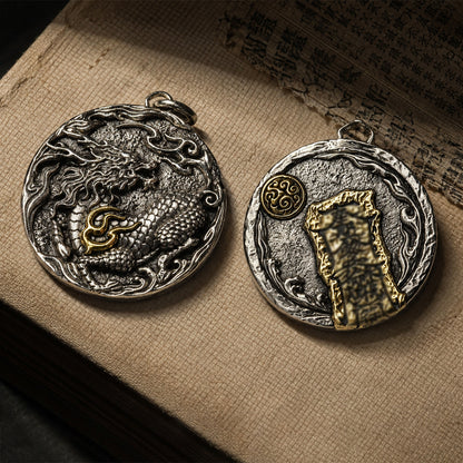 Qilin Pendant Necklace | Chinese Mythical Beast Jewelry