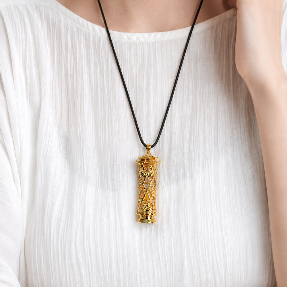 Taoist Wudang Five Elements Bottle Pendant Necklace