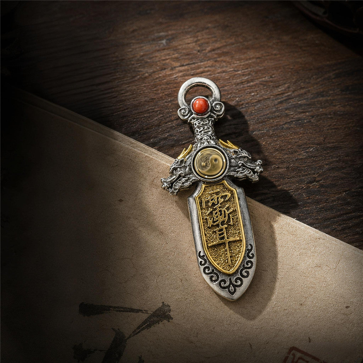 Taoist Ziwei Emperor Pendant Necklace