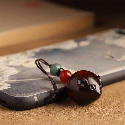 Chinese Zodiac Rat Keychain | Rosewood Lucky Charm
