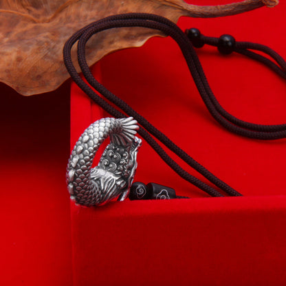 Zodiac Dragon Peace Buckle Pendant